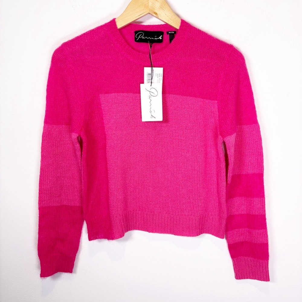 NWT Parrish Intermix Pink Sweater